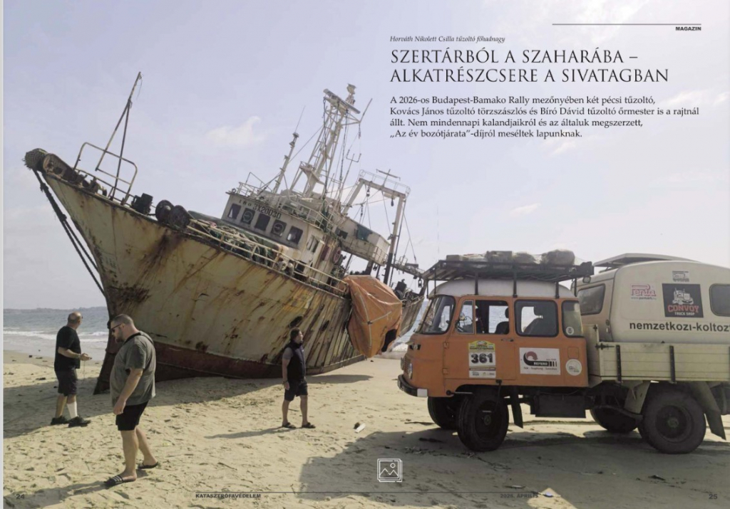 Katasztrófavédelem elektronikus lap