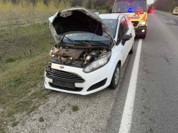  	Baleset a 405-ös főúton