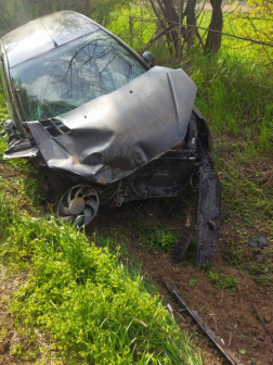 Baleset Mende és Sülysáp között