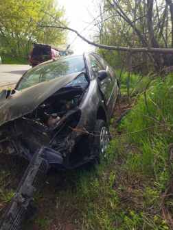 Baleset Mende és Sülysáp között