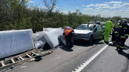 Baleset Tárnok közelében