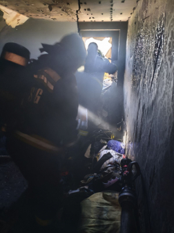 A tűzoltók megakadályozták a lángok továbbterjedését