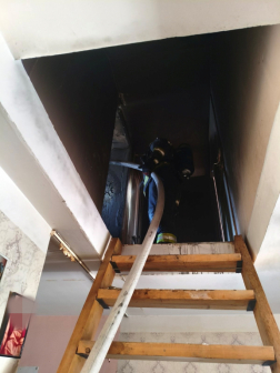 Átszellőztették az ingatlant