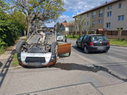 Az érdi hivatásos tűzoltók végezték a műszaki mentési feladatokat