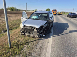 A dabasi tűzoltók végezték a műszaki mentési feladatokat.