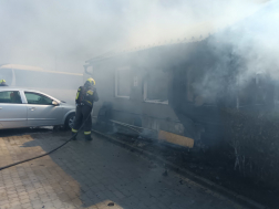 A tüzet a monori és a gyömrői tűzoltók oltották el