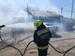 A tűzoltók megakadályozták a lángok továbbterjedését