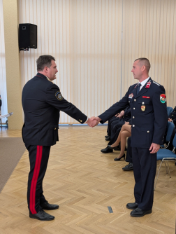 Elismerések Tűzoltónap alkalmából