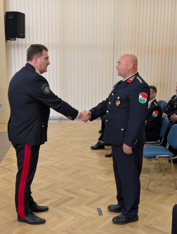 Elismerések Tűzoltónap alkalmából