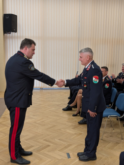 Elismerések Tűzoltónap alkalmából