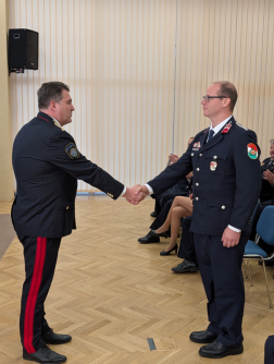 Elismerések Tűzoltónap alkalmából