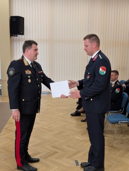 Elismerések Tűzoltónap alkalmából