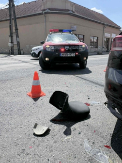 A tűzoltók biztosították a helyszínt