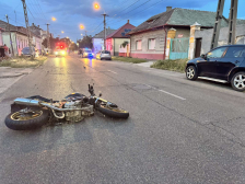 Motoros baleset Nagykőrösön