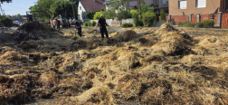 A tűzoltók átvizsgálták a szerelvényt