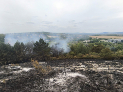 Gaz, avar ég Törökbálintnál