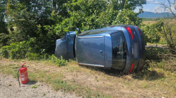  	Baleset a 11-es főúton