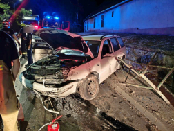 A gödöllői hivatásos tűzoltók végezték a műszaki mentési feladatokat