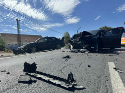 Négy személygépkocsi ütközött össze a 31-es főúton