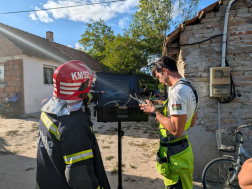 Erdő és aljnövényzete égett Ráckevén