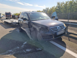 Baleset az M5-ös autópályán