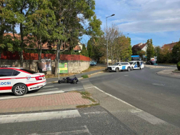 Motoros baleset Budaörsön
