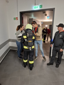 Dobogós helyen a Pest megyei tűzoltók a lépcsőfutó-bajnokságon
