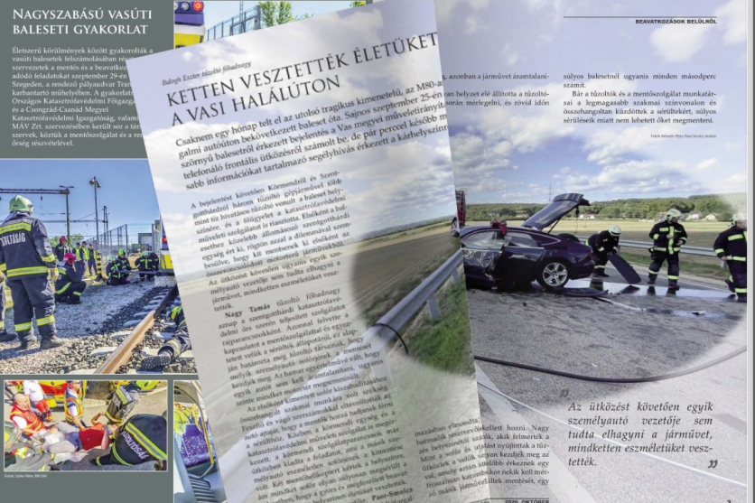 Katasztrófavédelem elektronikus lap