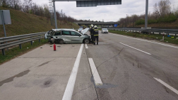 Az M31-es autóúton történt a baleset