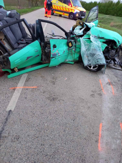 Súlyos baleset Nagykáta közelében