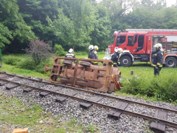 A gödöllői tűzoltók értek ki elsőnek a helyszínre
