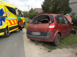 A műszaki mentés ideje alatt az érintett útszakaszt lezárták