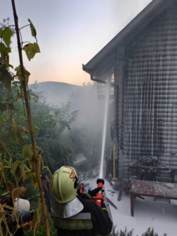 A Pest megyei katasztrófavédelmi műveleti szolgálat irányította a tűzoltókat