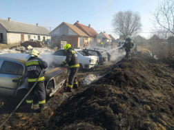 A tűzoltók átvizsgálták a területet