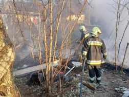 A ráckevei tűzoltók oltották el a lángokat