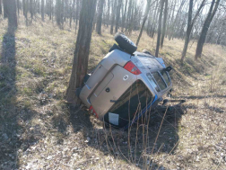 A ceglédi hivatásos tűzoltók végezték a műszaki mentési feladatokat