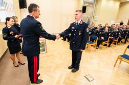  Főigazgató elismerésben részesült egy szentendrei tűzoltó